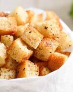 Сухарики с горчицей