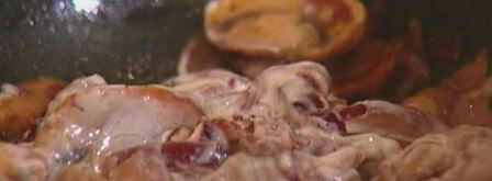 сухарики с грибной начинкой, сыром и зеленью. Шаг 10