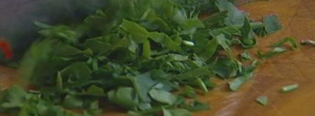 сухарики с грибной начинкой, сыром и зеленью. Шаг 12