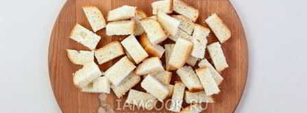 сухарики с сыром в духовке. Шаг 4