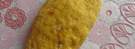 тыквенные сухарики с изюмом. Шаг 6