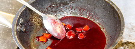 сулугуни, запеченный в беконе на груше. Шаг 8