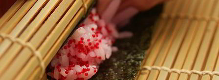 кадзари-суши цветок. Шаг 5