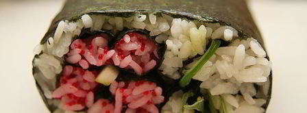 кадзари-суши цветок. Шаг 14