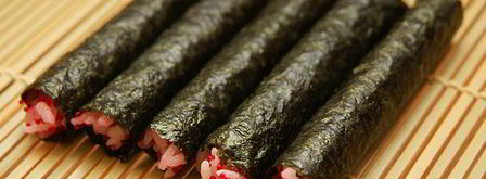 кадзари-суши цветок. Шаг 6