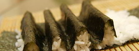 кадзари-суши цветок. Шаг 10