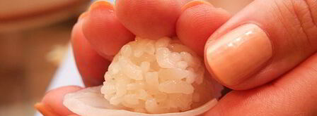 нигири-суши с кальмаром. Шаг 9