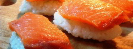 нигири-суши с лососем. Шаг 5