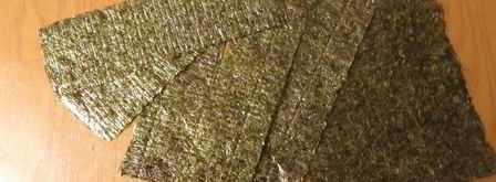 суши листья. Шаг 4