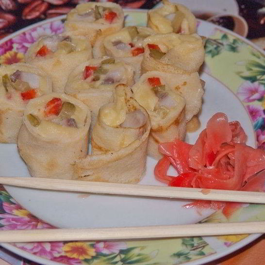 Рецепт суш-ролов по-украински