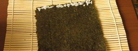 суши с омлетом цыплята. Шаг 17