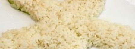 суши-торт морская звезда. Шаг 7