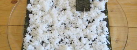 суши торт закусочный. Шаг 12