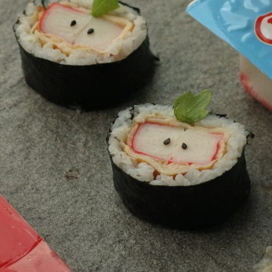 Рецепт суш яблоки с крабовыми палочками