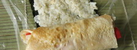 суши яблоки с крабовыми палочками. Шаг 16