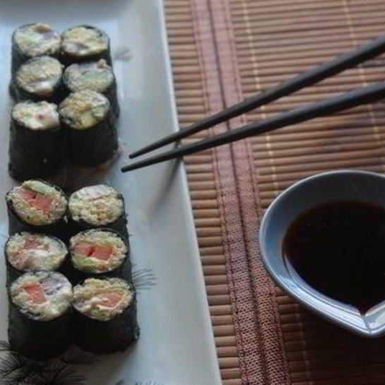 Рецепт сыроедческих суш