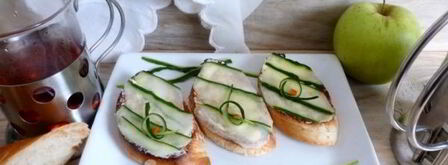 английские сэндвичи с огурцом. Шаг 10