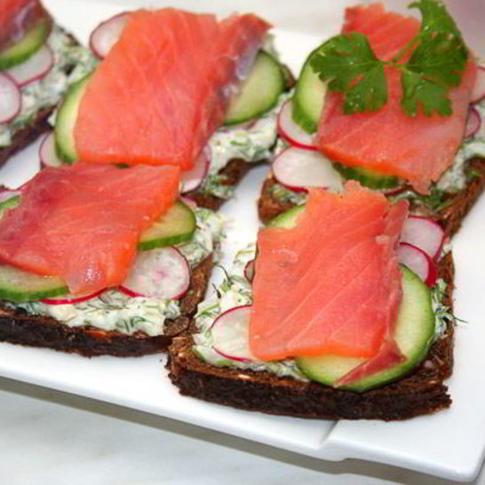 Рецепт датского рыбного сэндвича