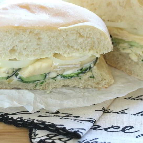 Рецепт французского сэндвича с сыром