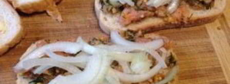 горячий сэндвич с лососем. Шаг 7