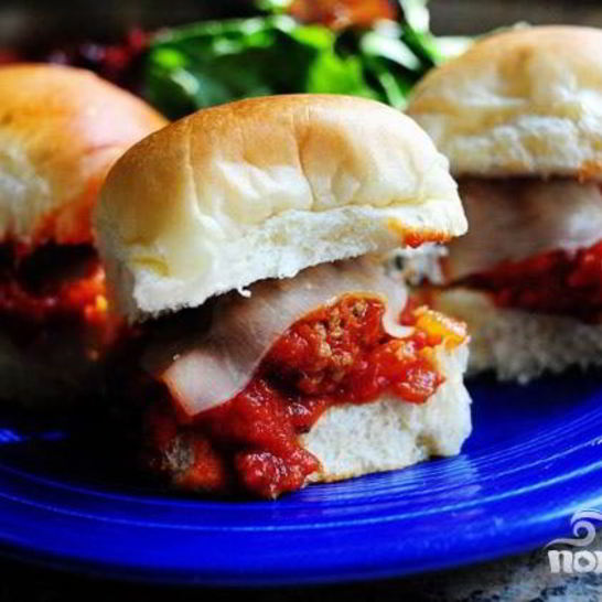 Рецепт мини-сэндвичей с фрикадельками