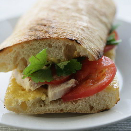 Рецепт сэндвича с курицей и домашним майонезом