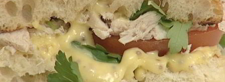 сэндвич с курицей и домашним майонезом. Шаг 10