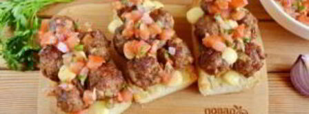 сэндвич с мясными шариками. Шаг 11