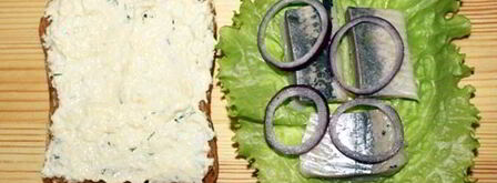 сэндвич с селедкой. Шаг 3