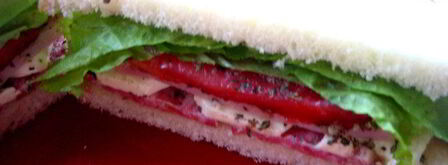 сэндвич с ветчиной и салями. Шаг 21