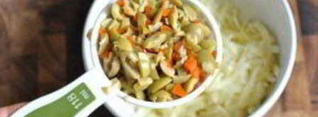 сэндвичи с оливками и сыром. Шаг 5