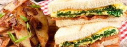 сэндвичи с яйцом и беконом. Шаг 7