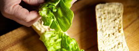 теплый сэндвич с куриной грудкой. Шаг 6