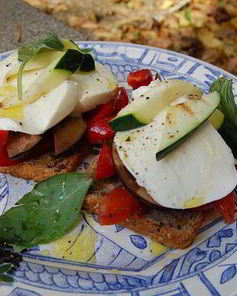 Вегетарианский клаб-сэндвич