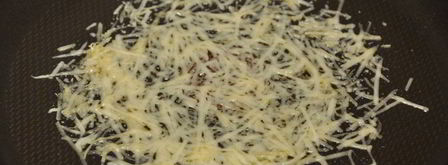 сырные корзинки с салатом из морепродуктов. Шаг 4