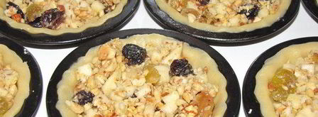 бельгийские тарталетки с фруктово-ореховой начинкой. Шаг 8