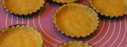 миндальные тарталетки с кремом из авокадо. Шаг 16