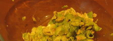 миндальные тарталетки с кремом из авокадо. Шаг 26