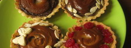 миндальные тарталетки с кремом из авокадо. Шаг 39