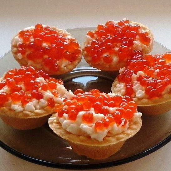 Рецепт новогодних тарталеток