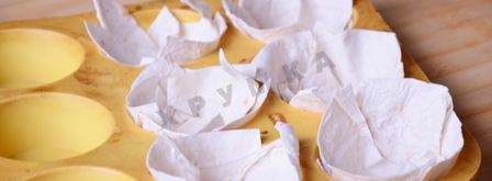 праздничные тарталетки из лаваша. Шаг 3