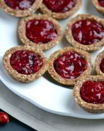 Тарталетки с брусникой