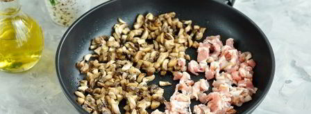 тарталетки с грибами и сыром в духовке. Шаг 5