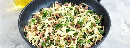 тарталетки с грибами и сыром в духовке. Шаг 8