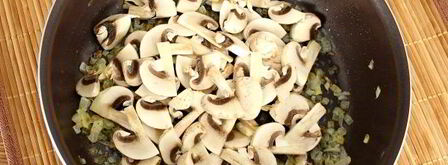 тарталетки с грибами и сыром. Шаг 7