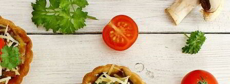 тарталетки с грибами и сыром. Шаг 16