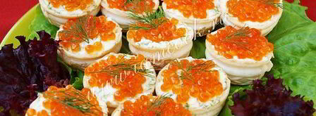 тарталетки с красной икрой. Шаг 8