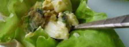 тарталетки с печенью трески и яйцом. Шаг 8