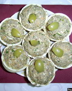 Тарталетки с печенью