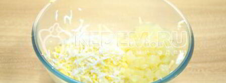 тарталетки с пикантным салатом. Шаг 4